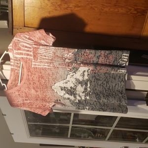 Jackson Hole WY T-Shirt Small Blue 84 50/50 Cotton/Poly EUC Like New!